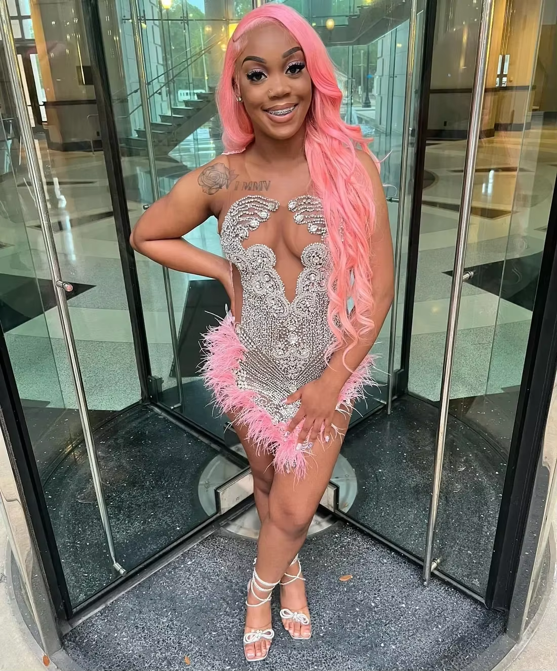 Luxury Short Prom Dresses For Black Girls Crystals Women Birthday Party Dresses African Evening Gown Robe De Customized